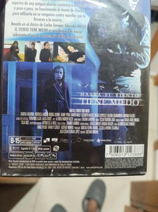 DVD Terror Hasta el viento tiene miedo