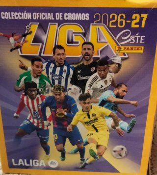 Lote Cromos Liga Este 26-27 Panini