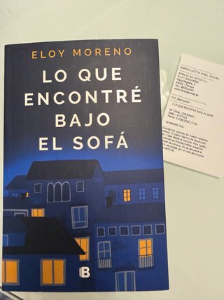 Lo que encontré bajo el sofá, de Eloy Moreno
