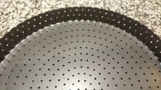 Molde tartas/quiches perforado antiadherente