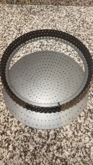 Molde tartas/quiches perforado antiadherente