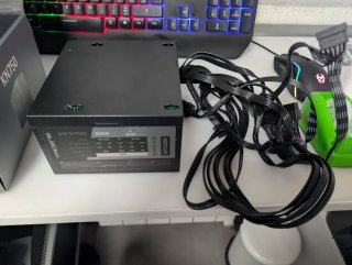 Pack PC caja AeroCool Negro + monitor + fuente