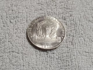 Moneda 100 Chelines Plata 1975 Austria 24gr