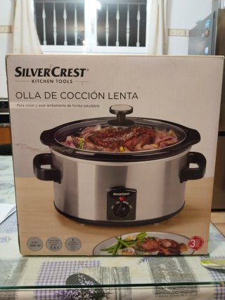 Olla Cocción Lenta SilverCrest 3,5L