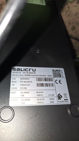 SAI Salicru SPS 1500 One BL 1500VA 900W