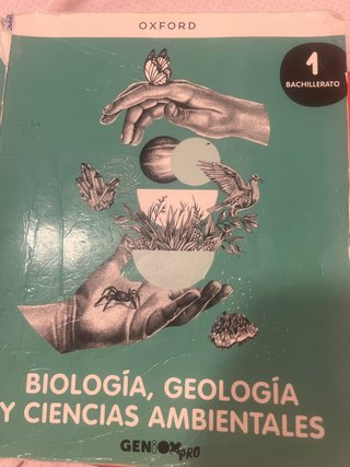 libro biología 1 bachillerato