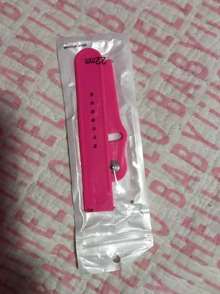 Correa para reloj 22mm rosa