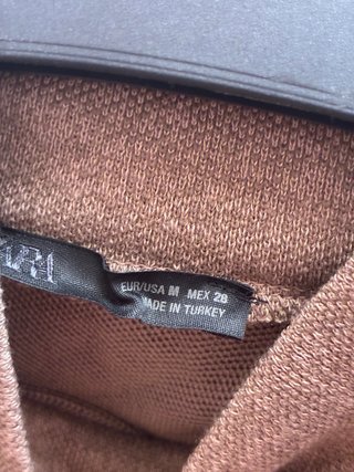 Abito Zara collo alto marrone