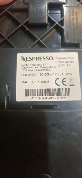 Carcasa Cafetera Nespresso Verde lima