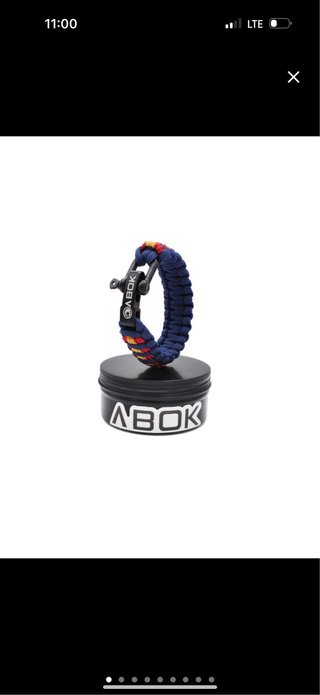 Pulsera nautica t paracord ABOK