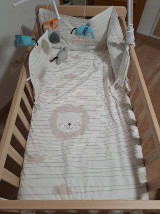 Cuna Nordika + Colchón Ecuscare