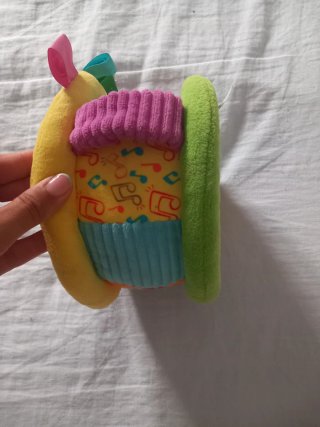 Tambor infantil con números y luces