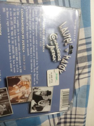 DVD Laurel y Hardy Compañeros de Juerga