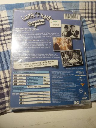 DVD Laurel y Hardy Compañeros de Juerga