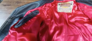 Chaqueta Motera Cuero Mujer Negra, nueva.