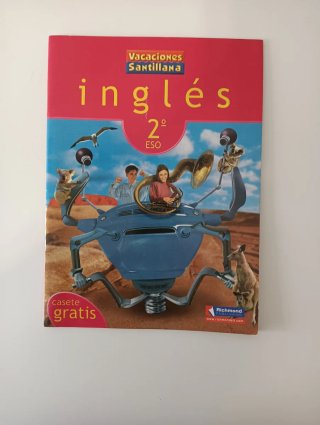 Libro de inglés 2°ESO de vacaciones Santillana