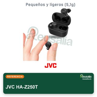 JVC HA-Z250T auriculares inalámbricos cancelación