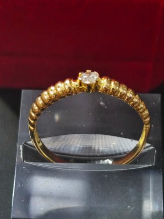 Anillo Oro 18kl Circonita