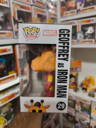 Funko Pop! Geoffrey as Iron Man Marvel 29
