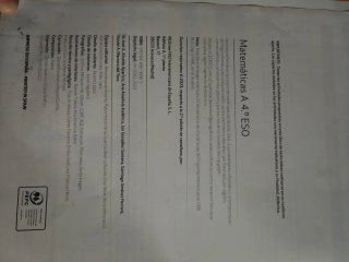 Libro matemáticas 4º ESO