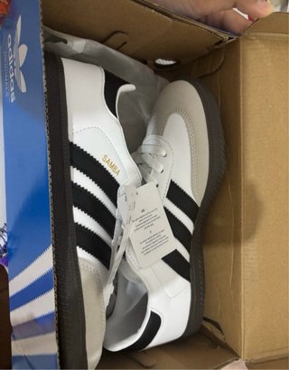 Adidas Samba Blancas y Negras