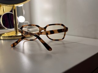 Gafas sin graduar tortuga CE