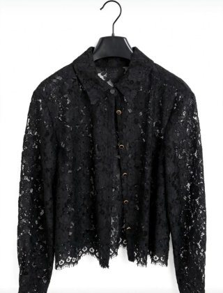 Blusa encaje Zara Talla L