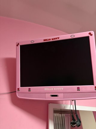 Televisor Hello Kitty Rosa