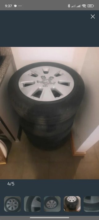 Llantas 16 Audi A3 con Neumáticos