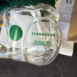 Starbucks x Peanuts Snoopy Cold Glass Cup