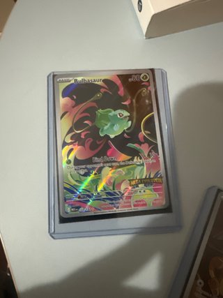Bulbasaur Mega Evolution Carta Pokémon Inglés