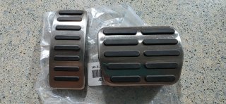 Cubre Pedales Coche Seat Acero Inoxidable