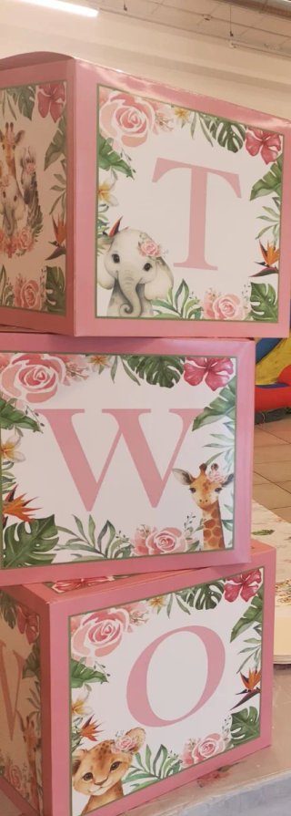 Materiale Compleanno 2 Anni - Tema Animali Giungla