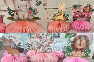 Materiale Compleanno 2 Anni - Tema Animali Giungla