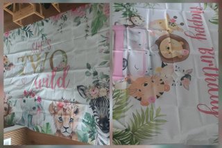 Materiale Compleanno 2 Anni - Tema Animali Giungla