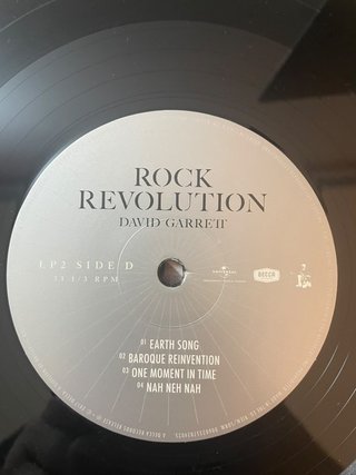 Vinilo Doble David Garrett - Rock Revolution 2 LP