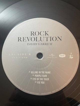 Vinilo Doble David Garrett - Rock Revolution 2 LP