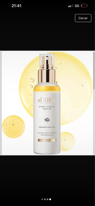 D'Alba Serum Spray 100ml