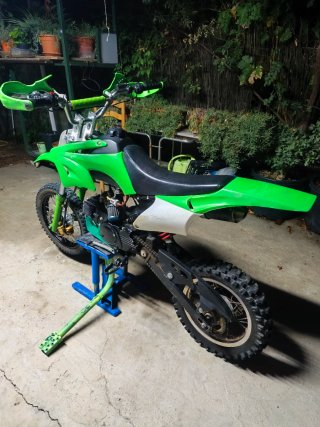 Pit Bike 125cc Motocross Verde