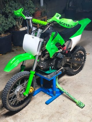 Pit Bike 125cc Motocross Verde