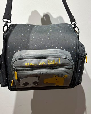 Borsa da viaggio bbest Giraffa Panda grigio inutilizzata