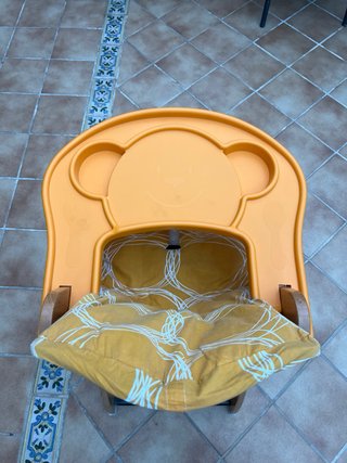 Trona per bambini arancione