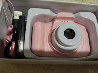 Fotocamera rosa per ragazze