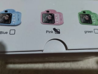 Fotocamera rosa per ragazze