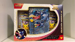Caja Pokémon 30 Aniversario Greninja EX