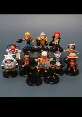 Set 12 action figure One Piece