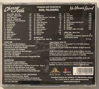 CHERRY 2000 + NO MAN´S LAND / Basil Poledouris CD