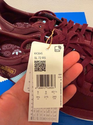 Zapatillas Adidas SL 72 Burdeos