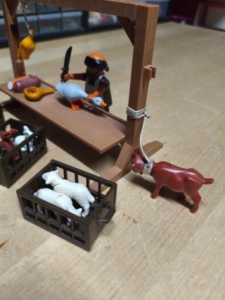 Playmobil Belén Carnicería