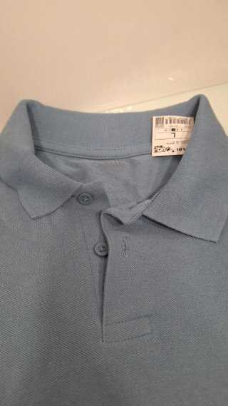 Polo azul talla L